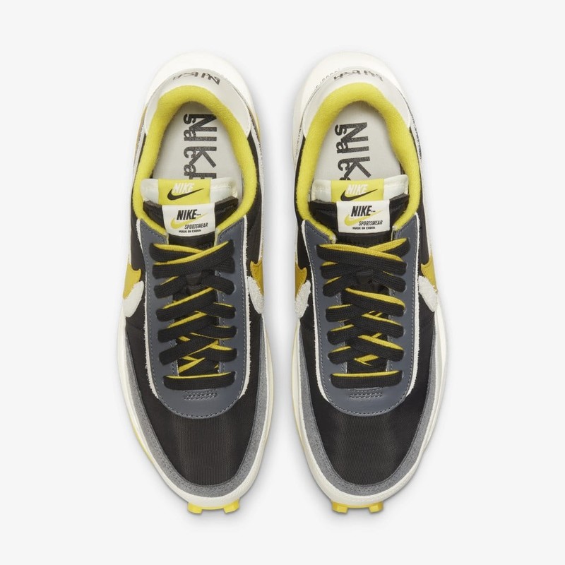 Undercover x Sacai x Nike LDWaffle Bright Citron | DJ4877-001