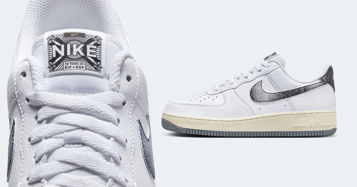 50 Jahre Hip-Hop: Nike droppt einen speziellen Air Force 1 „Classics“ 50 Jahre Hip-Hop: Nike droppt einen speziellen Air Force 1 „Classics“
