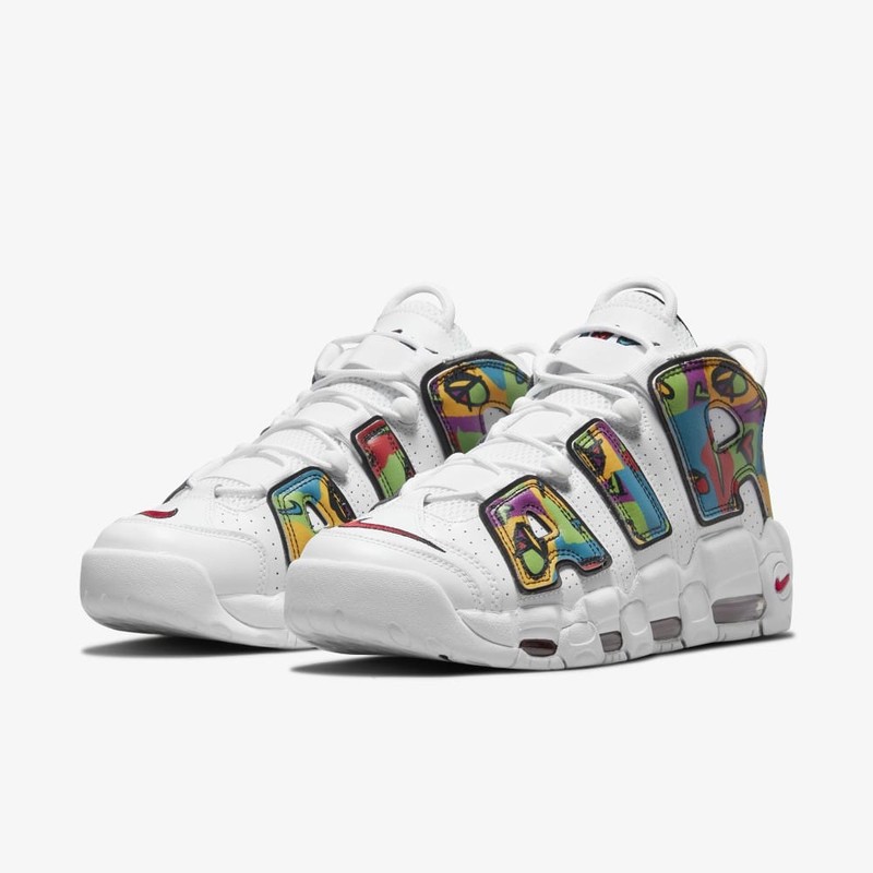 Nike Air More Uptempo Peace, Love, Swoosh | DM8150-100