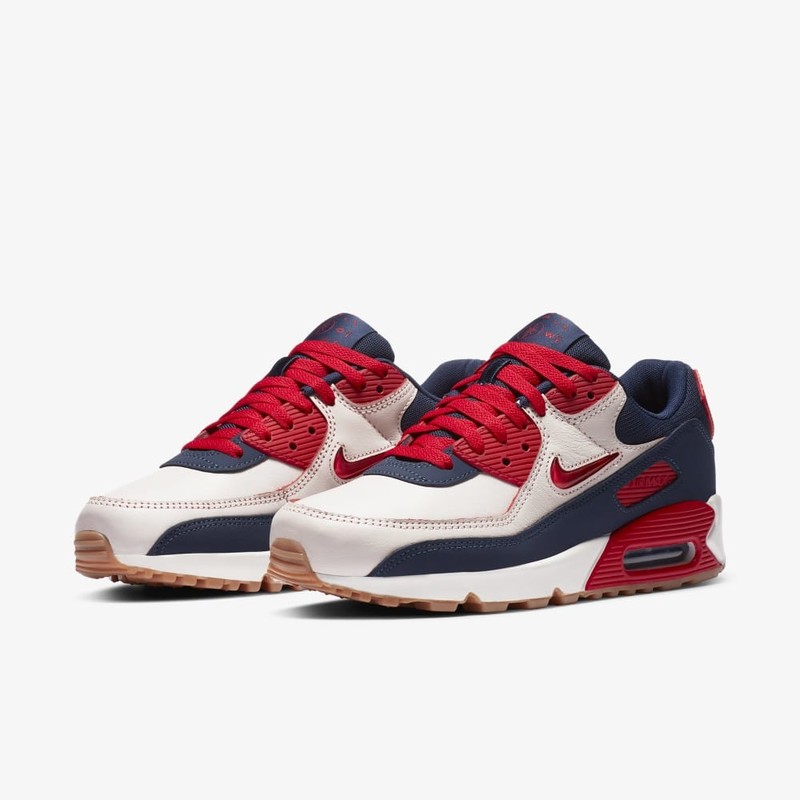 Nike Air Max 90 Premium Home & Away Red | CJ0611-101 | Grailify