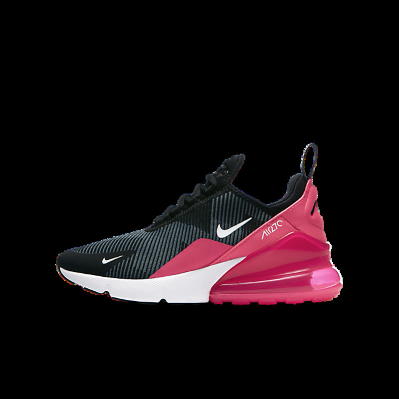 Air max 270 outlet black white racer pink