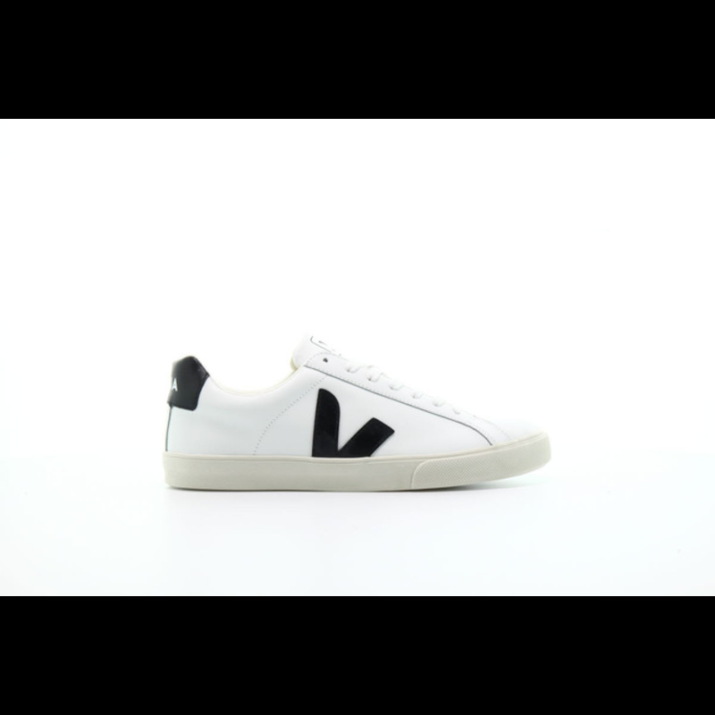 Veja Esplar Leather "Extra White Black" | EO020005