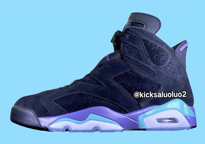 Jordan 6 purple rain online