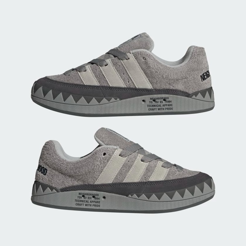NEIGHBORHOOD x adidas Adimatic "Charcoal Solid Grey" | HP6771