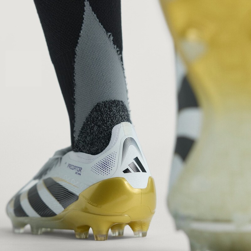 adidas Predator Elite Fold-Over Tongue FG "White/Gold" | JI1095