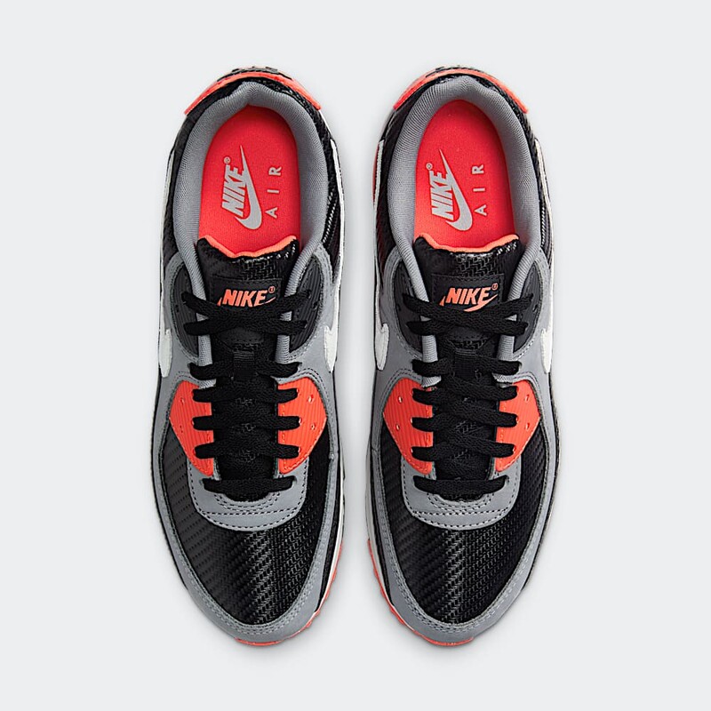 Nike Air Max 90 PRM "Carbon Fiber Infrared" | HM9432-001