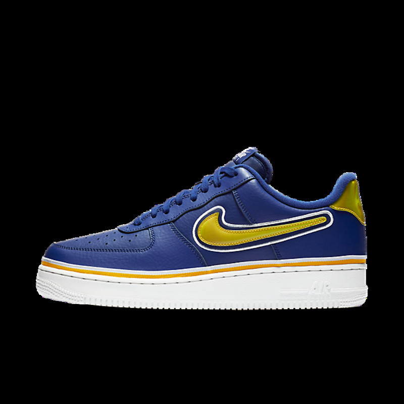 Nike Air Force 1 '07 LV8 Sport Deep Royal/University Gold - AJ7748-400