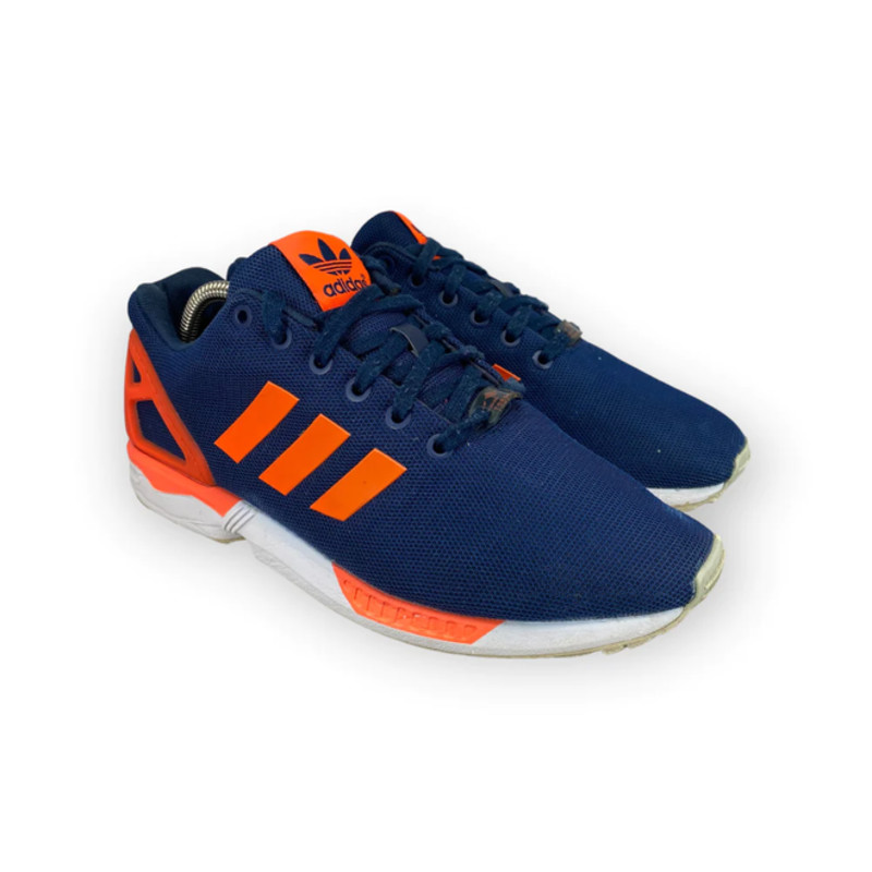 Adidas zx flux 2024 orange et bleu