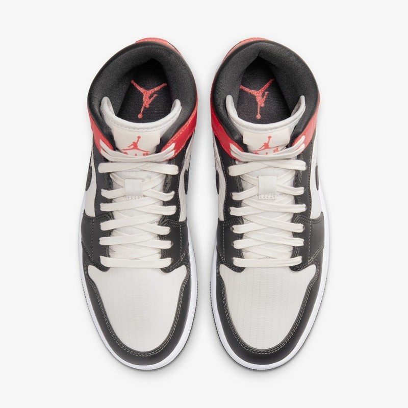 Air Jordan 1 Mid Newsprint | DQ6078-100