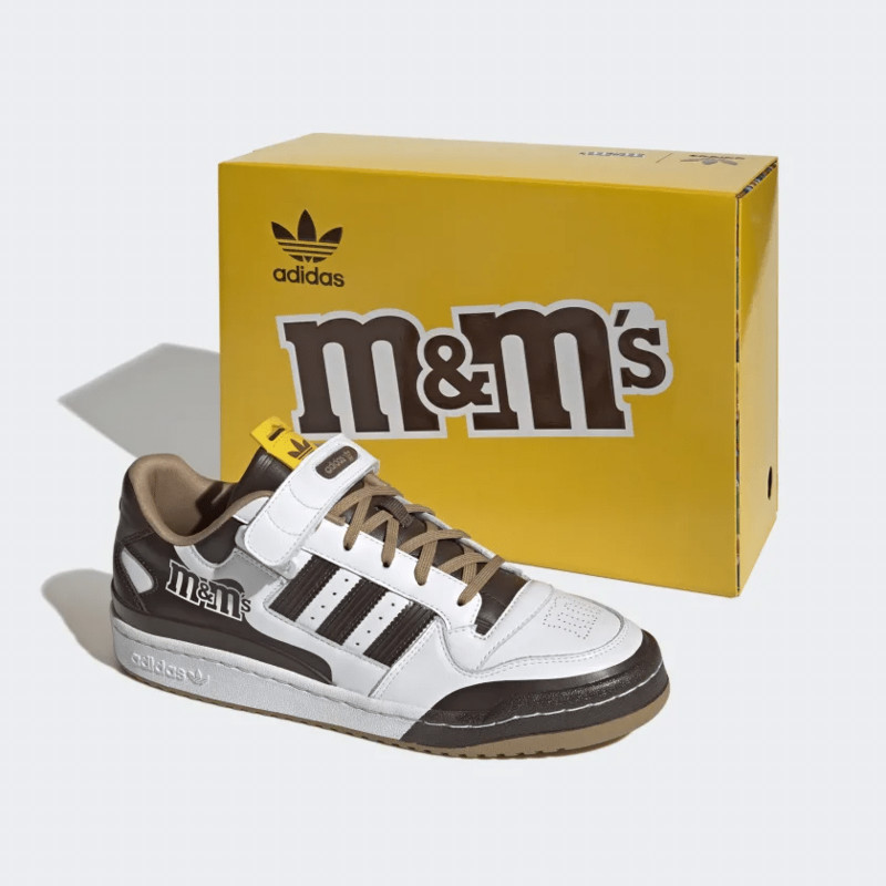 M&MS x adidas Forum Low 84 Dark Brown | GY6313