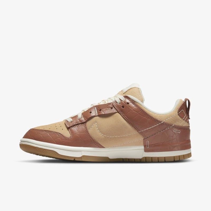 Nike Dunk Low Disrupt 2 Brown Croc | DV1026-215