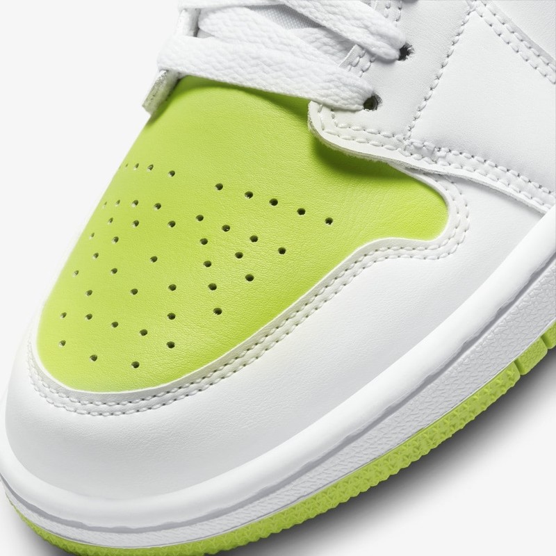 Air Jordan 1 Mid White Lime | BQ6472-131