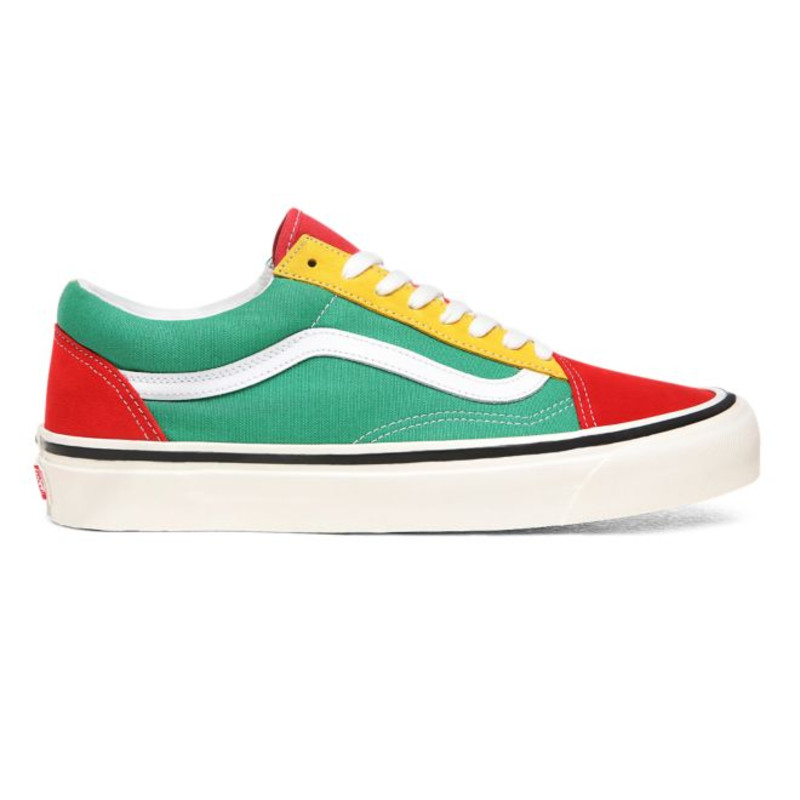 Vans old skool clearance 36 dx red