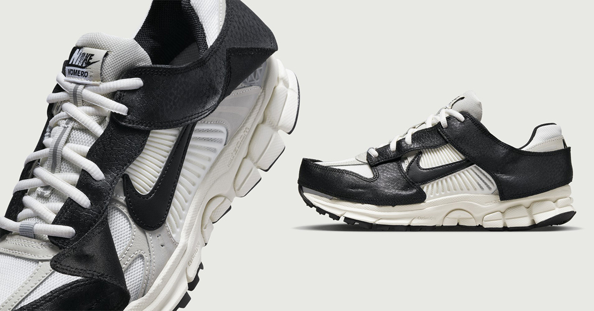 Lockere Overlays bei dem Nike Zoom Vomero 5 „Timeless“ Lockere Overlays bei dem Nike Zoom Vomero 5 „Timeless“