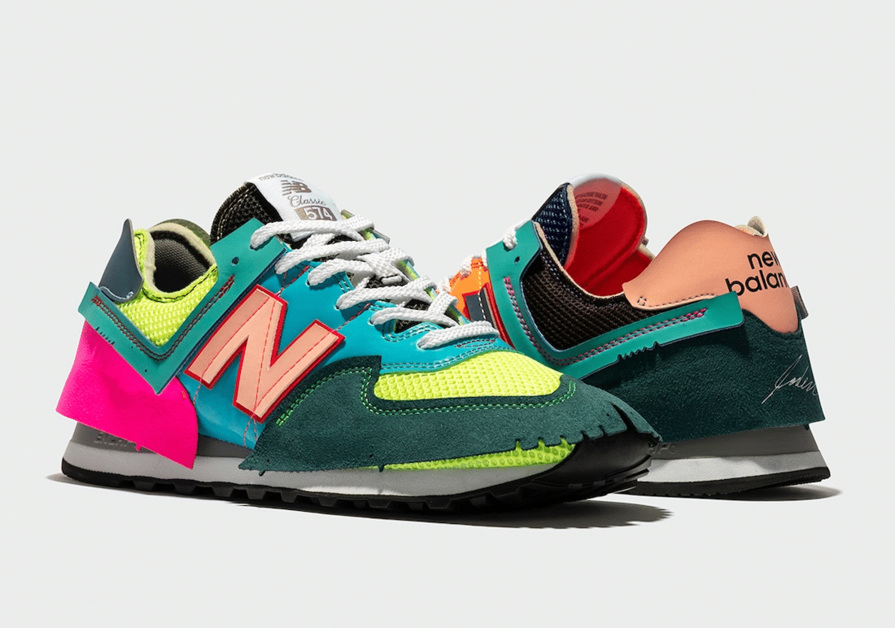 Upcoming New Balance 574 by Jaden Smith Is Made of Leftover Materials