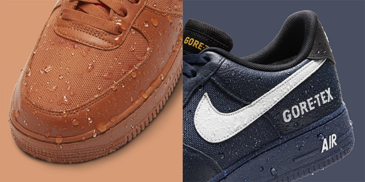 Two New Colourways for the Nike Air Force 1 GORE-TEX Line