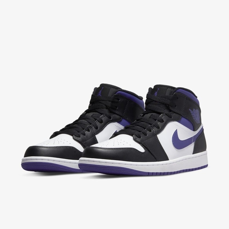 Air Jordan 1 Mid Court Purple | 554724-095