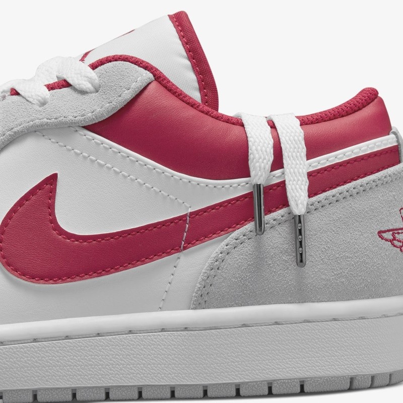 Air Jordan 1 Low SE Smoke Grey/Gym Red | DC6991-016