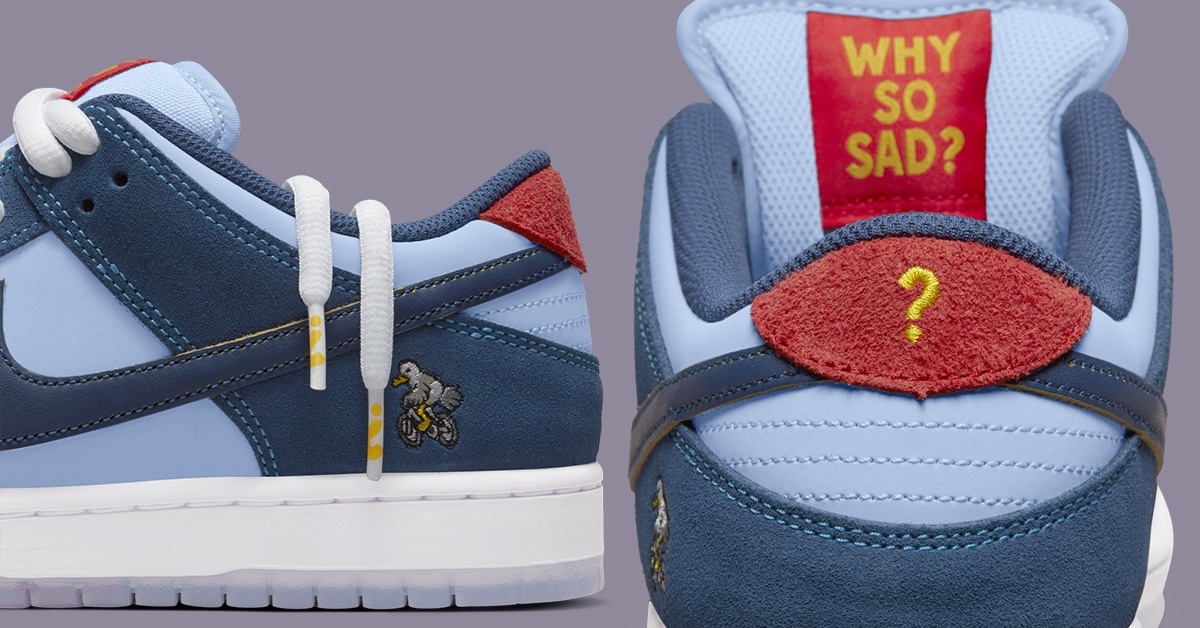 Do Sports Like the Bird of Prey on the Why So Sad? x Nike SB Dunk Low