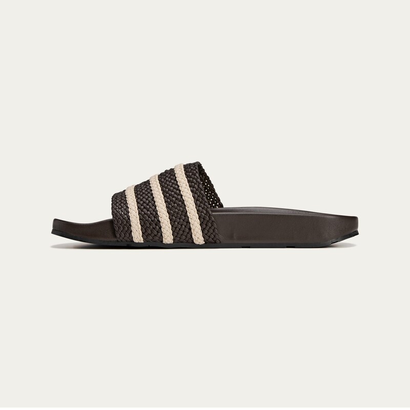 Wales Bonner x adidas Adilette "Dark Brown" | JR0229