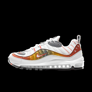 Air max 98 blanche et rouge hot sale