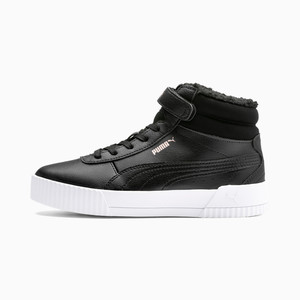 Puma Carina Fur Mid Kids%E2%80%99 Trainers | 309684-01