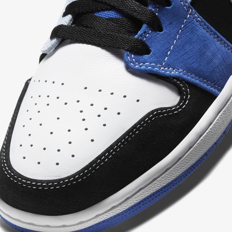 Air Jordan 1 Low Black/Blue | DH0206-400
