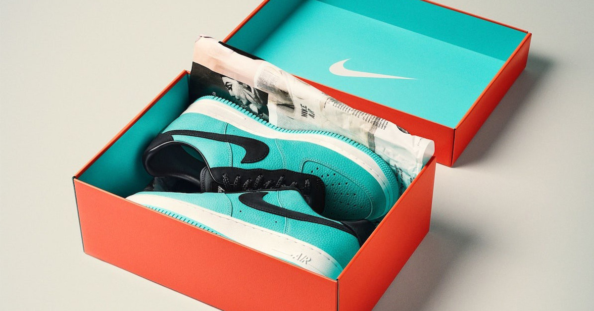 Ist dieser Tiffany & Co. x Nike Air Force 1 fake oder real?