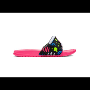 Nike Benassi JDI Print Slide Fanny Pack Neon | CJ2967-600