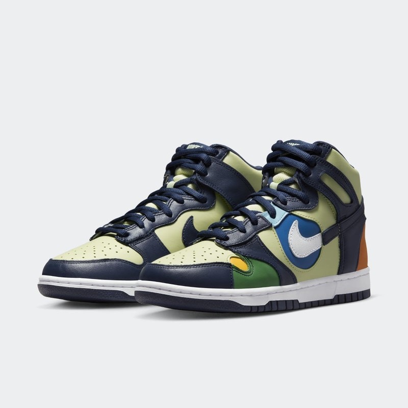 Nike Dunk High Cuts "Multicolor" | DQ7575-300