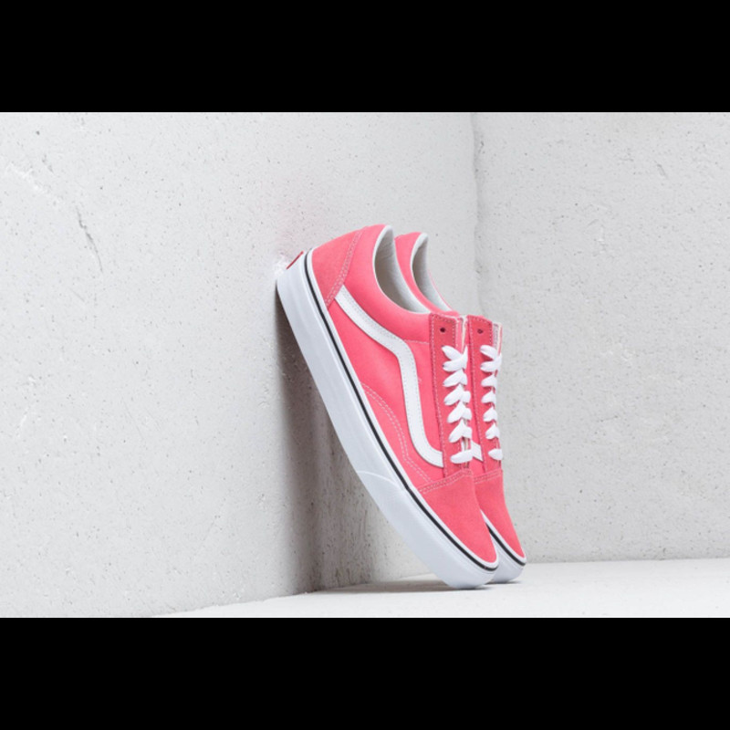 Vans old clearance skool pink white