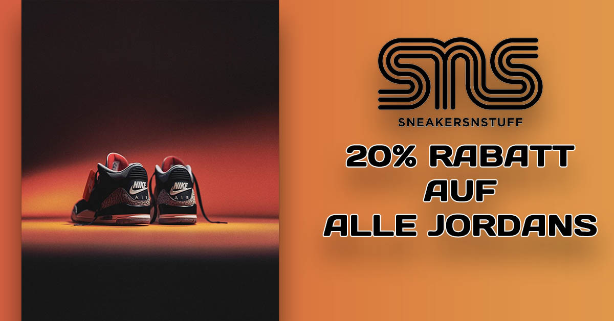 SNS Sale: 20% Rabatt auf ALLE Jordans