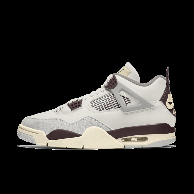 Burgundy sales jordan 4