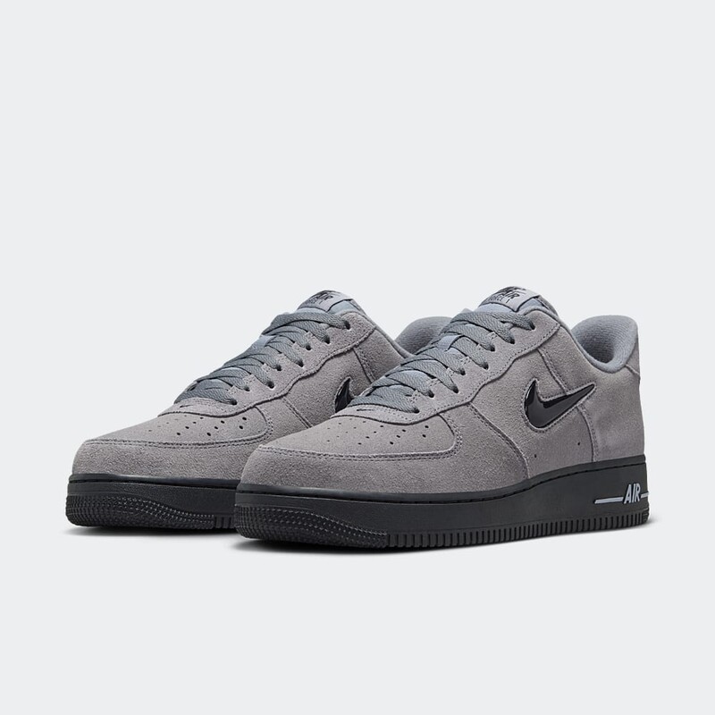 Nike Air Force 1 Jewel "Grey Suede" | HQ3827-001