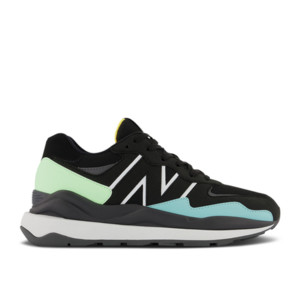 New Balance 57/40 Big Kid 'Black Vibrant Spring Glow' | GC5740RA