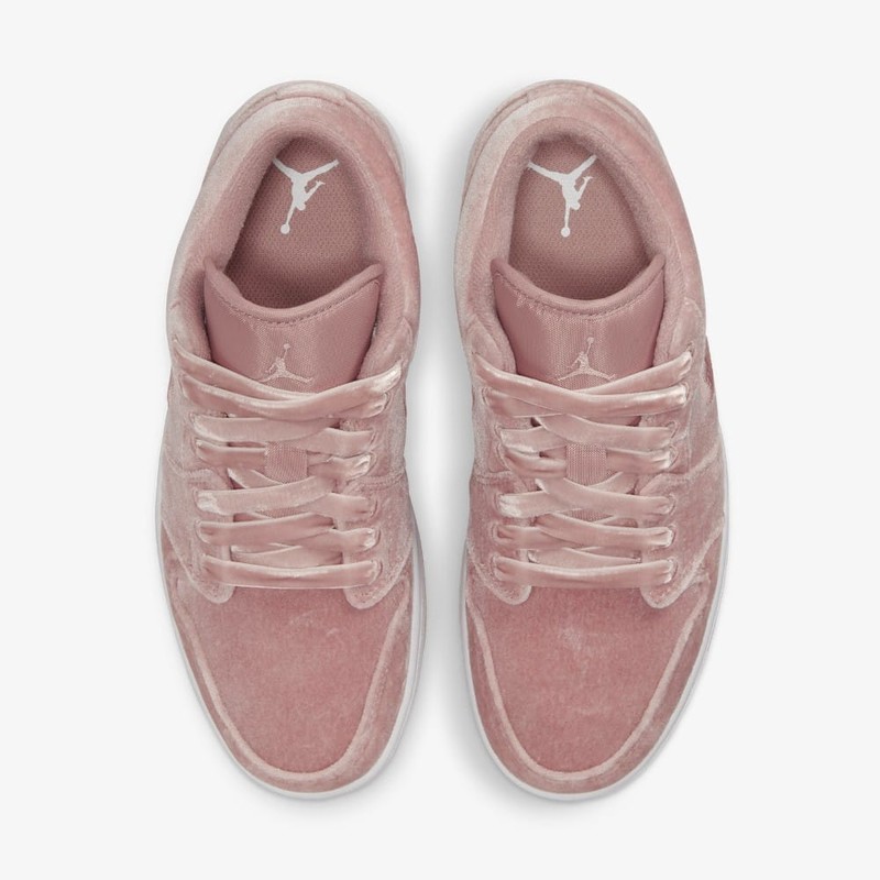 Air Jordan 1 Low Pink Velvet | DQ8396-600