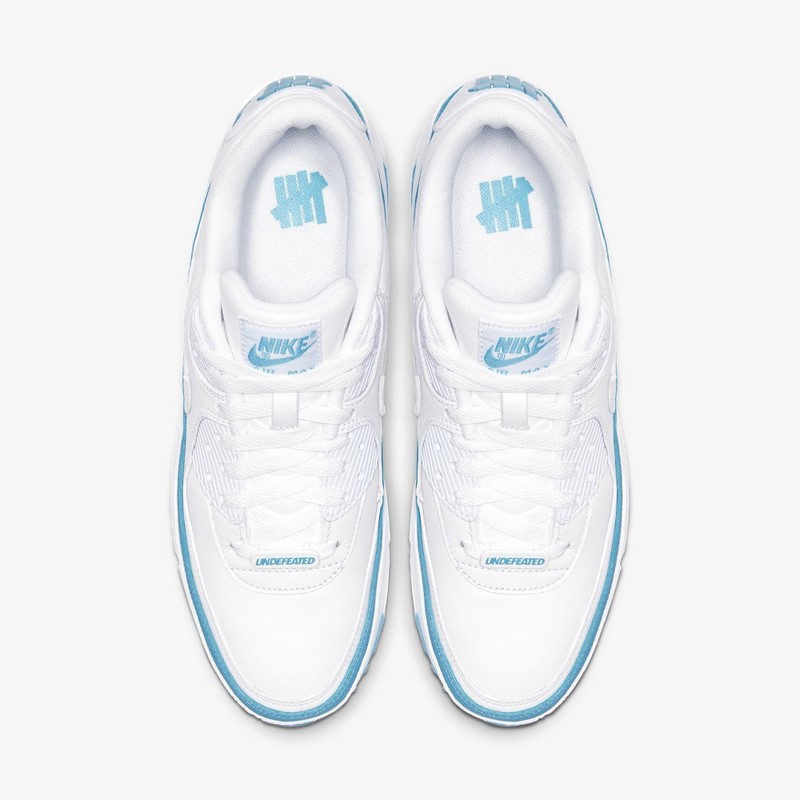 UNDFTD x Nike Air Max 90 White/Blue Fury | CJ7197-102