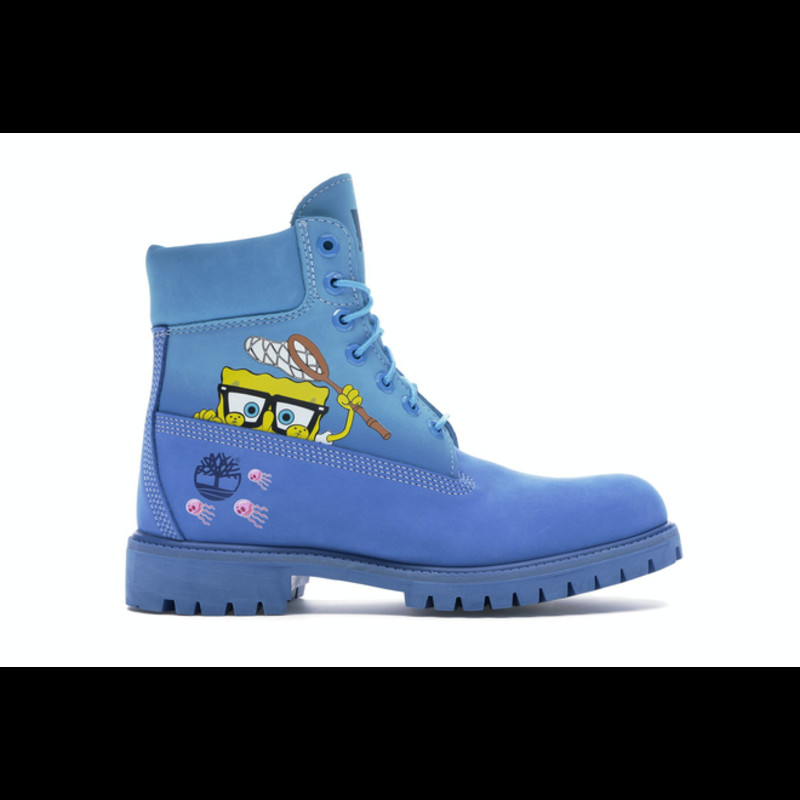 Spongebob timberlands outlet blue