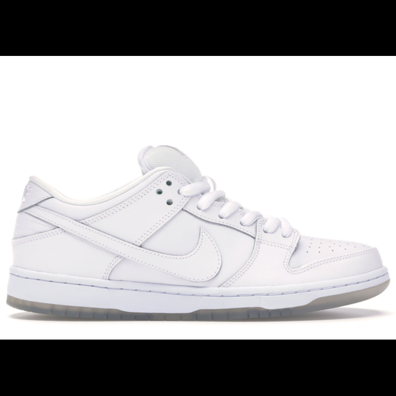 Nike dunk sb low cheap white ice