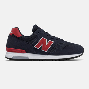 New Balance 565 80s Running - Navy with Red and Grey | ML565NTW