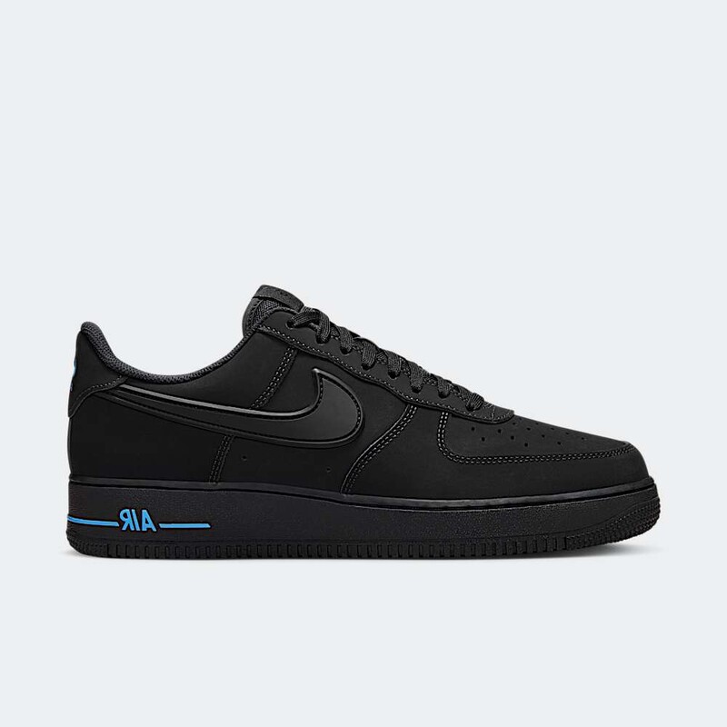 Black air force 1 velcro swoosh online