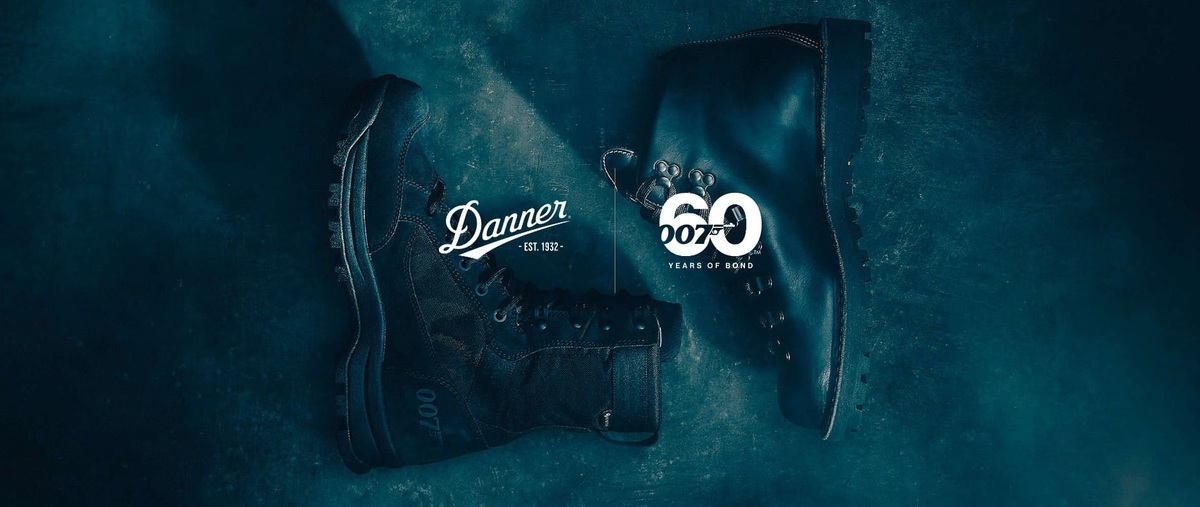 Zwei neue Stiefel von Danner zur Feier von 60 Jahren „James Bond“