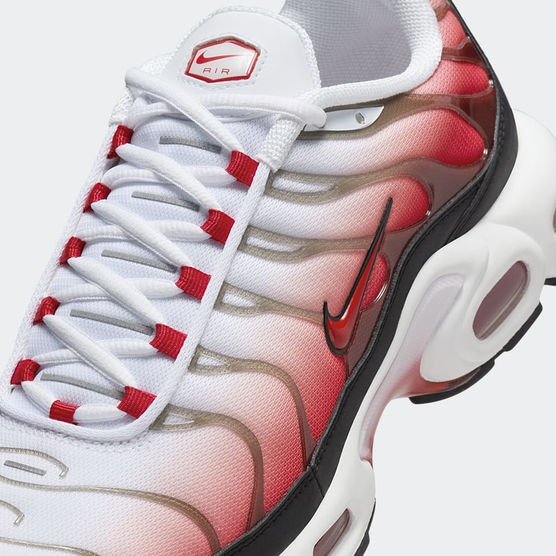 Nike air max plus white/gym red americana hotsell