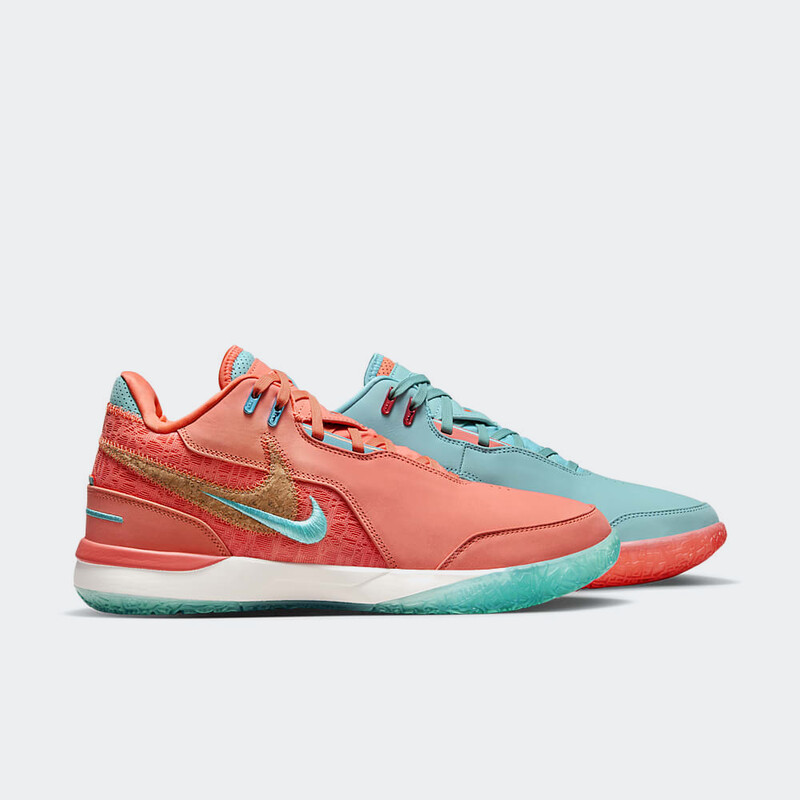 Nike LeBron NXXT Gen AMPD "Mineral Blue/Light Wild Mango" | FJ1566-401