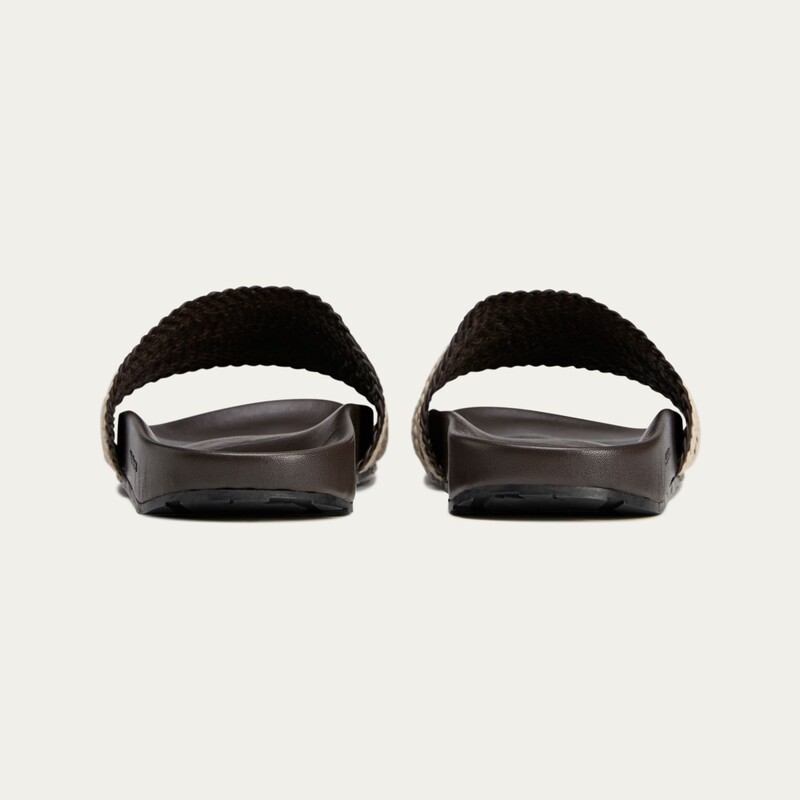 Wales Bonner x adidas Adilette "Dark Brown" | JR0229