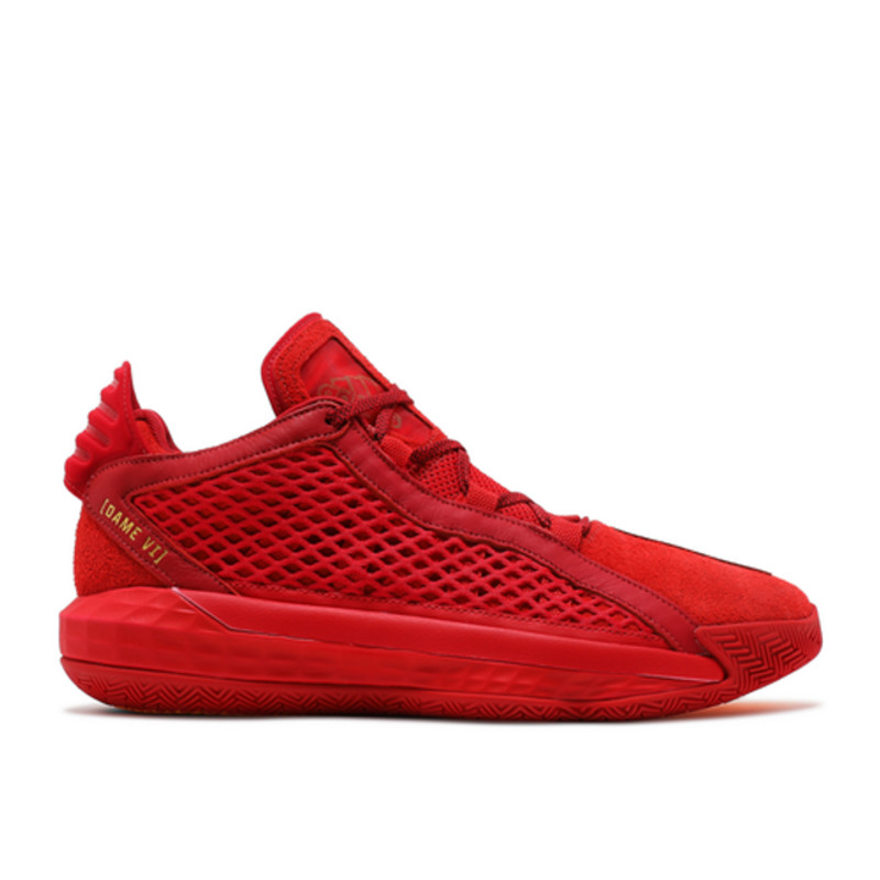 adidas Dame 6 Leather 'Scarlet' | FX9021