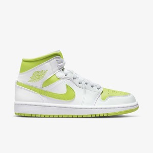 Air Jordan 1 Mid White Lime | BQ6472-131