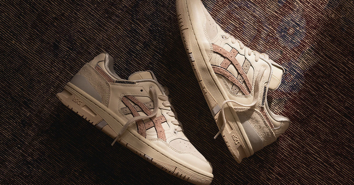 Der Asphaltgold x ASICS EX89 „Impromptu“ bringt den Jazz auf die Straße