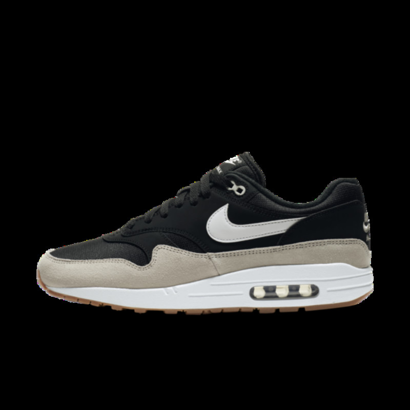 Nike Air Max 1 Black/White-Light Bone - AH8145-009