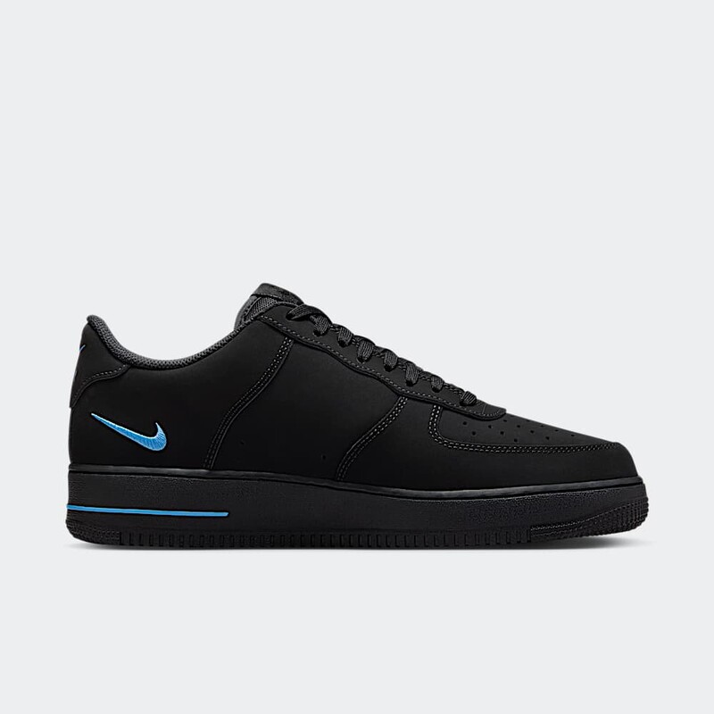 Nike Air Force 1 Low "Black Rubber Swoosh" | HV6223-001